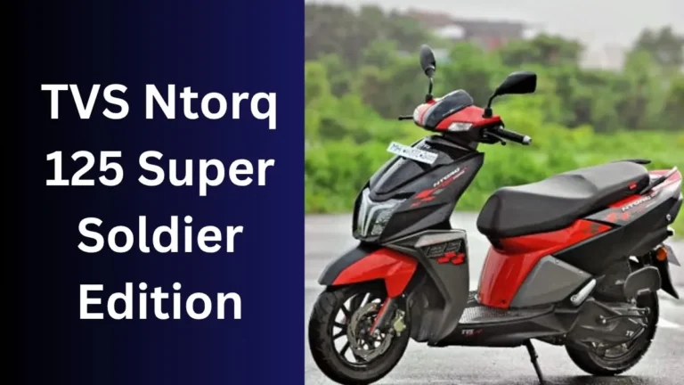 TVS Ntorq 125 Super Soldier Edition
